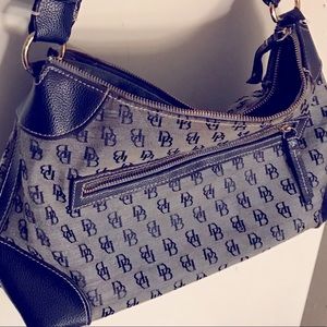 Dooney and Bourke Blue Monogram bag